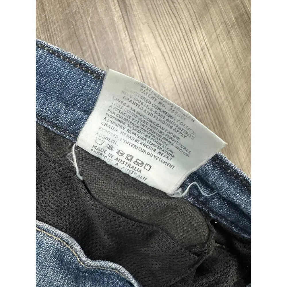 Sartso Killer Kevlar Motorcycle Jeans Blue — Size 36